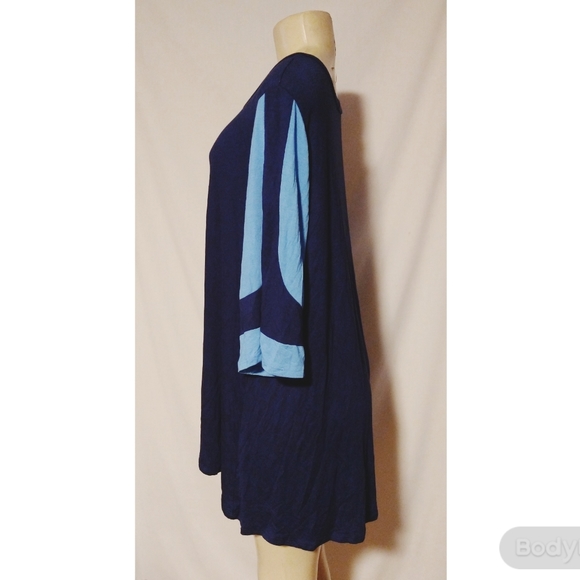 Navy Striped Top - Picture 3 of 5